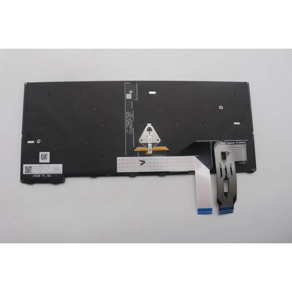 Tastatura Laptop, Lenovo, ThinkPad P14s Gen 6 Type 21QL, 21QM, 21RV, 21RW, iluminata, neagra, layout US