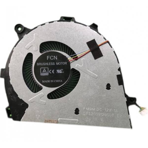 Cooler Laptop, Lenovo, IdeaPad 5-14IIL05 Type 81YH, 5F10Y88608, DC28000OXF0 FCC2, DFS2009129G0T EP, pentru placa grafica integrata, FM9M, 12V, 1A