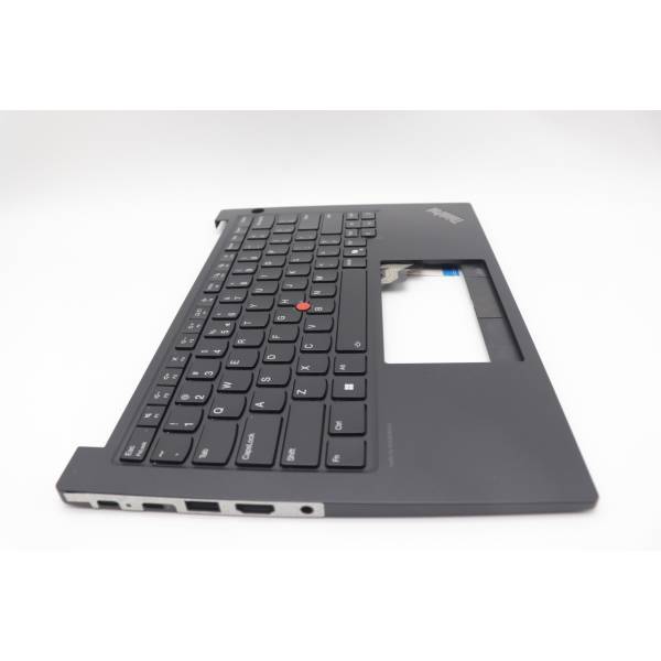 Carcasa superioara cu tastatura palmrest Laptop, Lenovo, ThinkPad 5M11N94241, 5M11N94242, 5M11N94243, 5M11N94244, AP39N000300, AM39F000100, iluminata, neagra, layot US