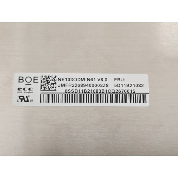 Display compatibil Laptop, Lenovo, ThinkBook 13x ITG Type 20WJ, 5D11B21082, 5D10S39721, NE133QDM-N61 V8.0, 13.3 inch, 2560x1600, QHD, slim, 219mm, non touch, 60Hz, 40 pini