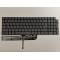 Tastatura Laptop, Dell, Vostro 3530, P112F, P112F010, P112F011, iluminata, gri deschis, layout US