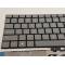 Tastatura Laptop, Dell, Vostro 3530, P112F, P112F010, P112F011, iluminata, gri deschis, layout US