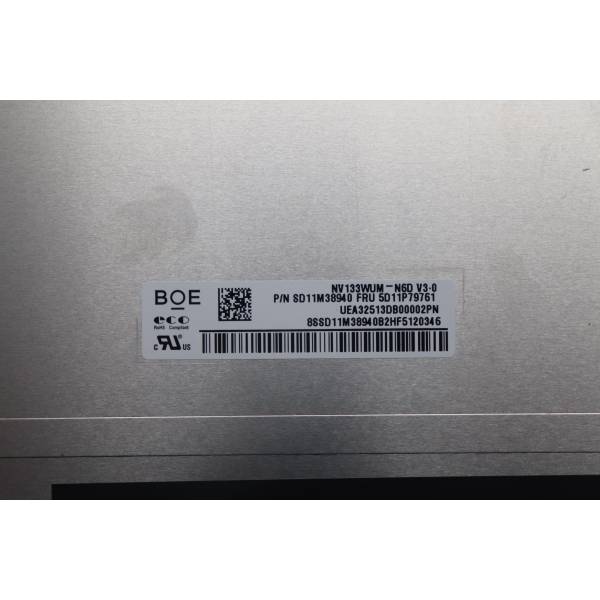 Display Laptop, Lenovo, ThinkPad L13 Gen 6 Type 21R5, 21R6, 5D11P79761, NV133WUM-N60 V3.0, 13.3 inch, 1920x1200, FHD+, Slim, nano edge, non touch, 60Hz, 30 pini