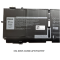 Baterie Laptop 2-in-1, Dell, XPS 13 9310, DD9VF, 0DD9VF, 0FDRT, 00FDRT, X1W0D, 0X1W0D, 7.6V, 6375mAh, 51Wh
