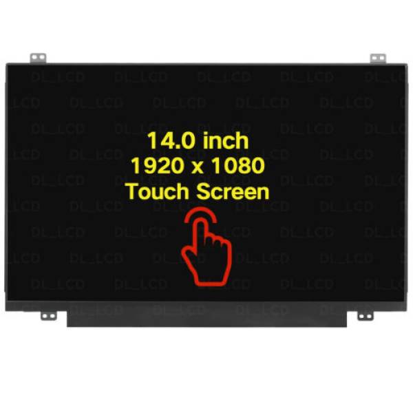 Display compatibil Laptop, Lenovo, ThinkPad 5D11U33625, 5D11U28552, 5D11U28712, 01LW393, 01YN116, 01YN162, 01YR527, 01YU641, 01YU650, 02DA375, 02DL611, 00NY686, 00NY691, 00UR895, 01ER011, 01LW092, 14 inch, FHD, IPS, narrow, On Cell Touch, 40 pini