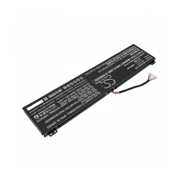 Baterie compatibila Laptop Gaming, Acer, Nitro 17 AN17-71, KT.00405.012, AP21A7T, 5650mAh, 87.01Wh