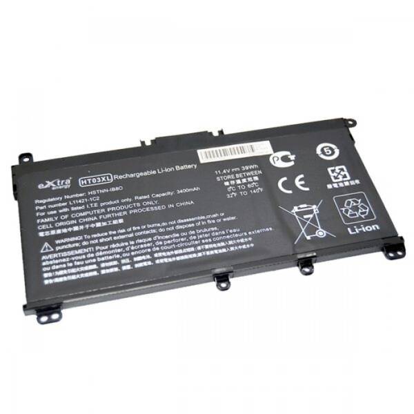Baterie compatibila Laptop, HP, 15-EF, 15Z-EF, TPN-Q230, L11421-1C2, HSTNN-IB8O, HT03XL, 11.4V, 3400mAh, 39Wh