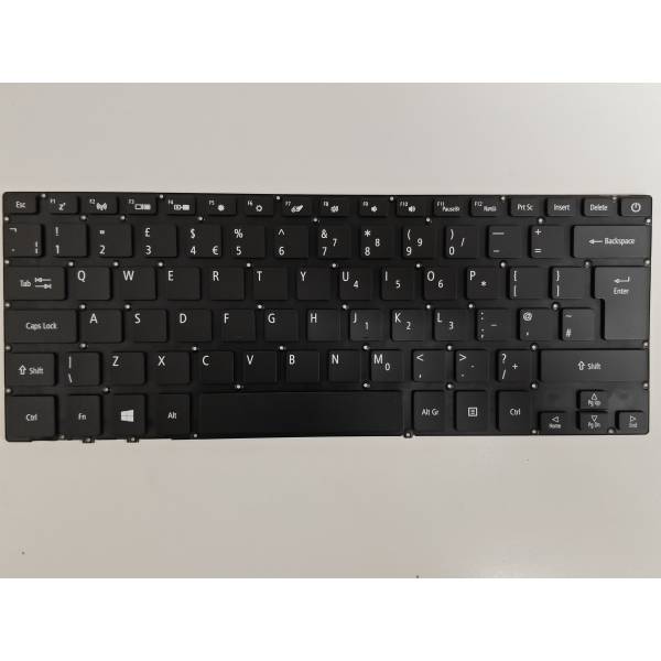 Tastatura Laptop, Acer, Swift 7 SF714-51T, SF714-52T, neagra, layout UK