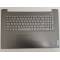 Carcasa superioara cu tastatura palmrest compatibila Laptop, Lenovo, IdeaPad 3-17ADA6 Type 82KS, AP26A000110, EC21N000510, HS760, iluminata, fingerprint, Iron Grey, layout US