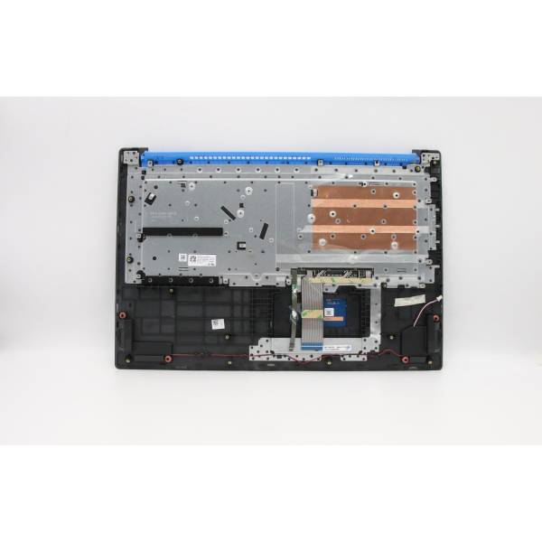Carcasa superioara cu tastatura palmrest Laptop Gaming, Lenovo, IdeaPad L340-17IRH Type 81LL, 5CB0U42827, AP1B5000100, AM1B5000100, FG540, iluminata, gri inchis, layout UK