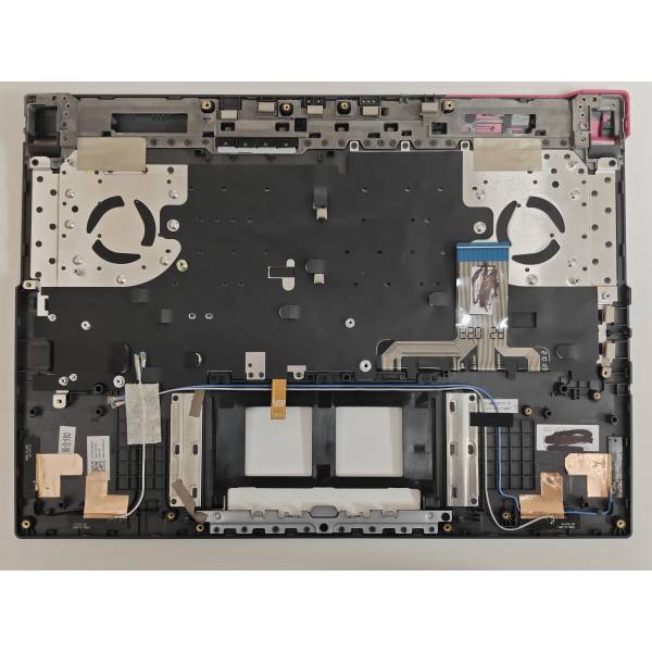 Carcasa superioara cu tastatura palmrest Laptop Gaming, Asus, ROG Strix G15 G513I, G513IH, G513Q, G513QC, G513QM, 90NR0573-R33UK0, 6070B1885803, G513QM-1H, iluminata, RGB 4 Zone, layout UK