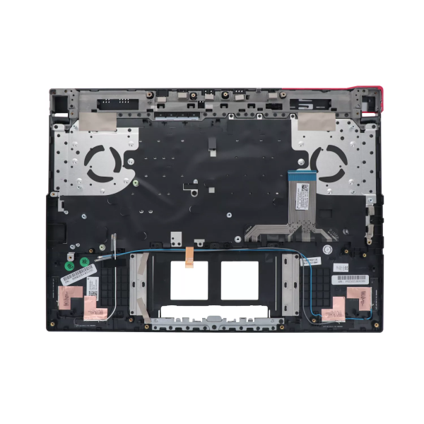 Carcasa superioara cu tastatura palmrest Laptop Gaming, Asus, ROG Strix G15 G513Q, G513QY, 90NR06X4-R31US0, 6070B1910801, G513QY-2C, iluminata, RGB 4 Zone, neagra, layout US