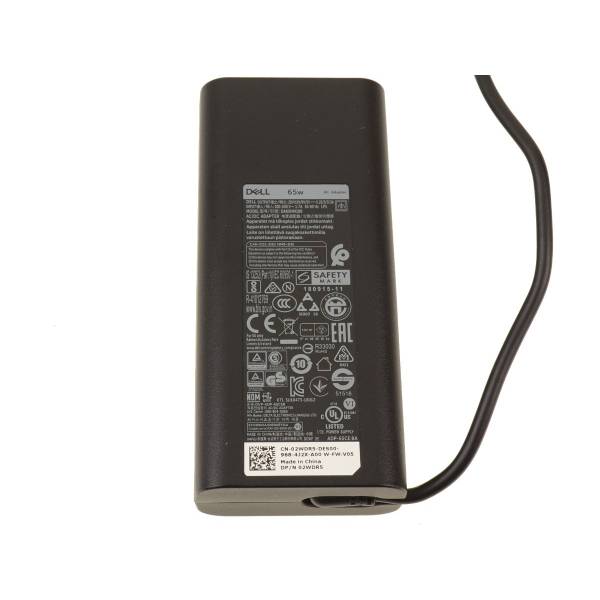 Incarcator Laptop, Dell, Latitude 3410, P62F, P62F002, 1P49R, DA65NM190, 20V, 3.25A, 65W, USB-C, Type-C