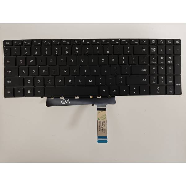 Tastatura Laptop, Huawei D16 RLEF-X (An 2022), iluminata, neagra, layout US