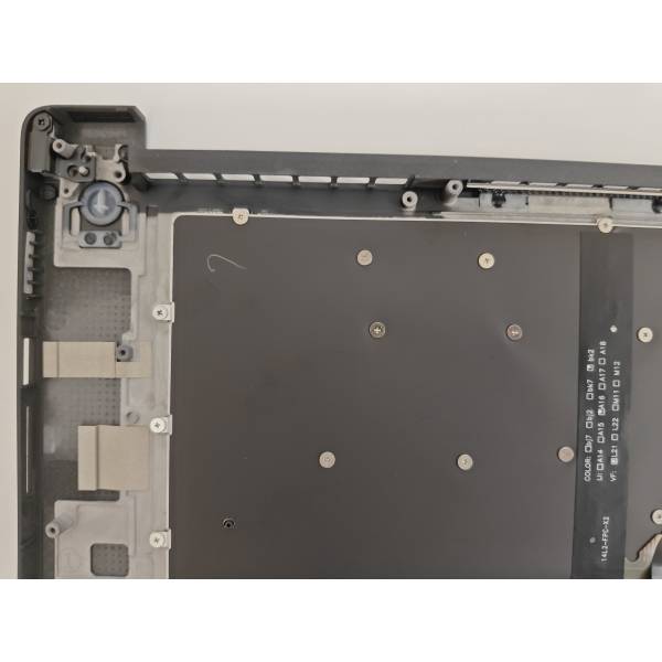 Carcasa superioara cu tastatura palmrest Laptop, Dell, Precision 5510, P56F, P56F001, Y2F9N, 0Y2F9N, 86D7Y, 086D7Y, AQ1U1000100, iluminata, neagra, layout US