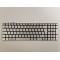Tastatura Laptop, Asus, N76, N76Y, N76V, N76VB, N76VJ, N76VM, N76VZ, iluminata, argintie, layout UK