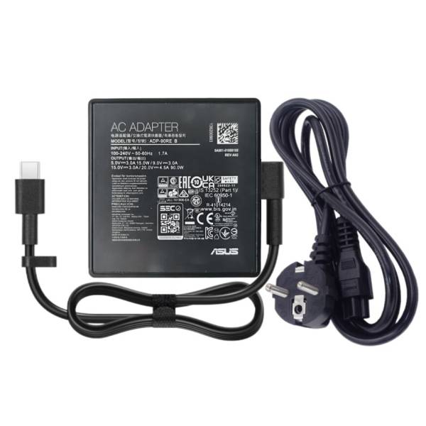 Incarcator Laptop, Asus, ZenBook S16 M5606N, M5606NA, M5606U, M5606UA, 0A001-00059500, ADP-90RE B, 20V, 4.5A, 90W, USB-C, Type-C
