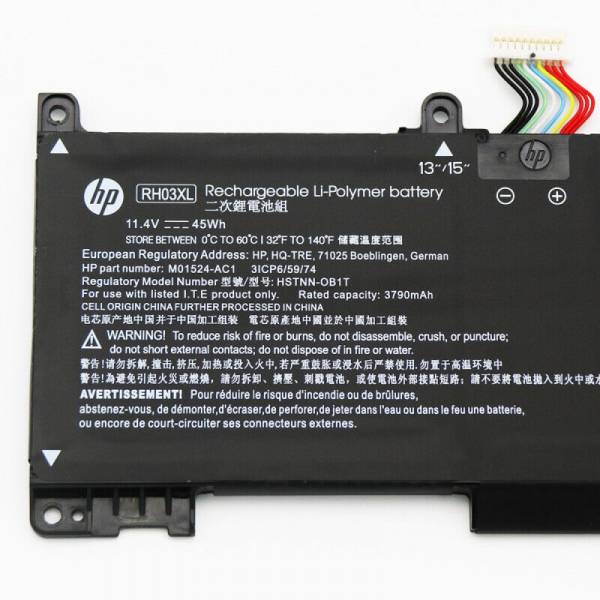Baterie Laptop, HP, ProBook 630 G8, M01524-172, 3ICP6/59/74, HSTNN-IB8P, RH03XL, 11.4V, 3790mAh, 45Wh