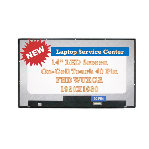 Display HP, Pro mt440 G3, M73584-001, NV140FHM-T0A, 14 inch, LED, FHD, 1920x1080, IPS, 315mm latime, on cell touch, 40 pini