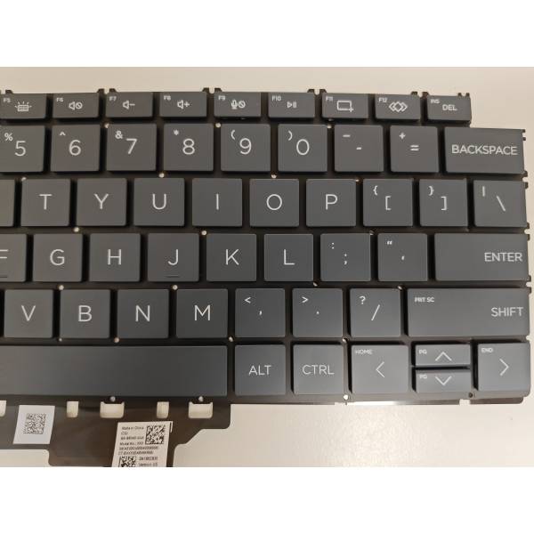Tastatura Laptop 2-in-1, HP, Spectre X360 16-AA, 16T-AA, iluminata, albastra, layout US