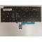 Tastatura Laptop 2-in-1, HP, Spectre X360 16-AA, 16T-AA, iluminata, albastra, layout US