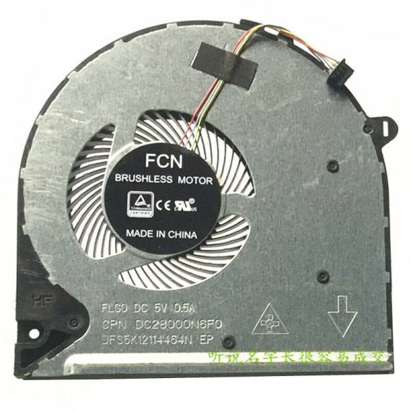 Cooler Laptop, HP, 15S-GR, 15S-GU, 15S-GY, L52034-001, L53752-001, DFS5K12114464N-FLG0, DC28000N6F0, 5V, 0.5A