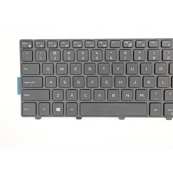 Tastatura Laptop, Dell, Inspiron 15 3576, P75F, P75F002, neagra, layout US