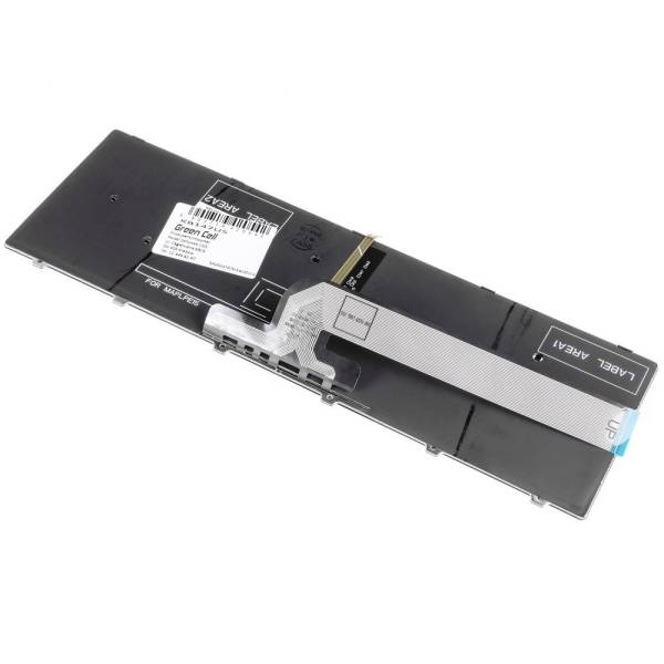 Tastatura Laptop, Dell, Inspiron 15 7559, P57F, P57F002, 051CHY, 51CHY, iluminata, neagra, layout US