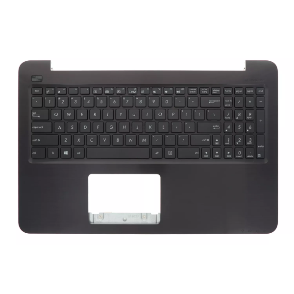 Carcasa superioara cu tastatura palmrest Laptop, Asus, X556U, X556UA, X556UB, X556UF, X556UJ, X556UQ, X556UR, X556UV, 90NB09S1-R31US0, 13N0-SGA0631, 13NB09S1AP0231, X556UA-1A, neagra, layout US