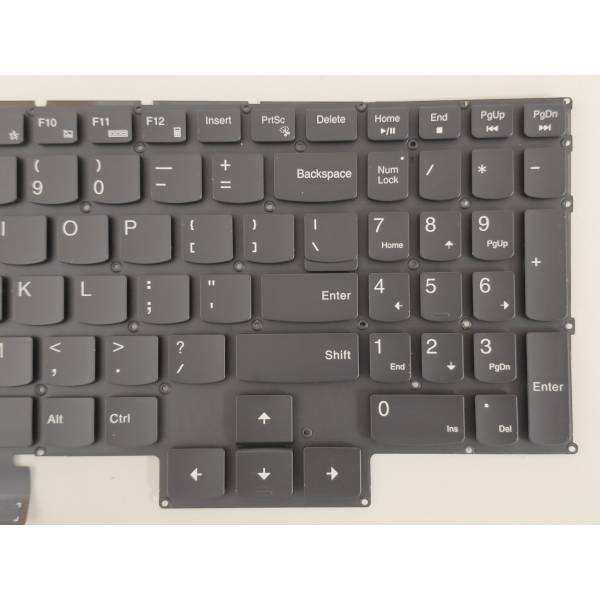Tastatura Laptop, Lenovo, Legion Pro 5 16IRX9 Type 83DF, iluminata, neagra, layout US