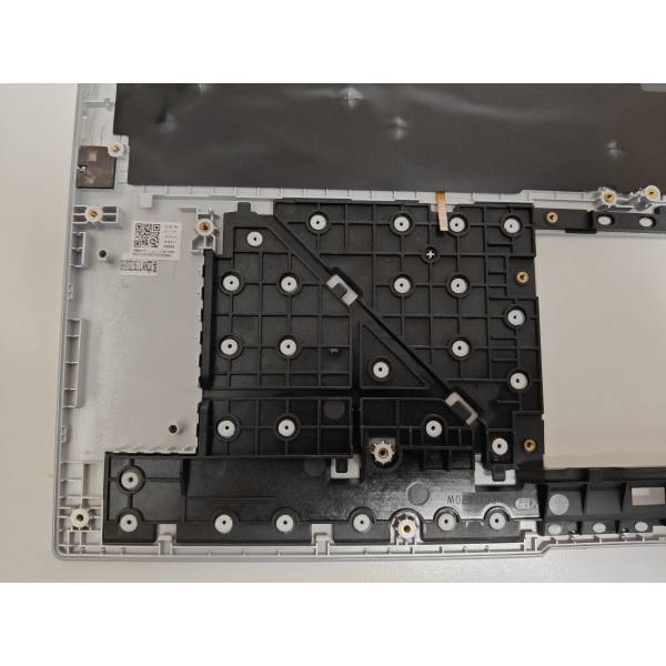 Carcasa superioara cu tastatura palmrest Laptop, Asus, Vivobook Pro 16 K6602Z, K6602ZC, K6602ZE, NB6177, HQ20722061000, iluminata, argintie, layout US