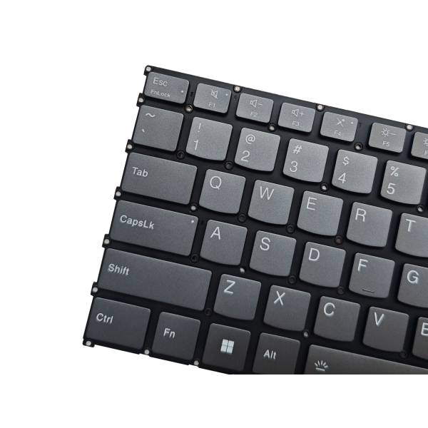 Tastatura Laptop, Lenovo, ThinkBook 14 G7 ARP Type 21MV, iluminata, gri, layout US