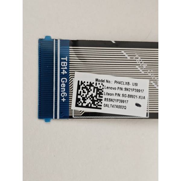 Tastatura Laptop, Lenovo, ThinkBook 14 G7 ARP Type 21MV, iluminata, gri, layout US