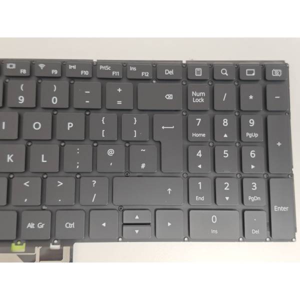 Tastatura Laptop, Huawei D16 RLEF-X (An 2022), iluminata, neagra, layout UK