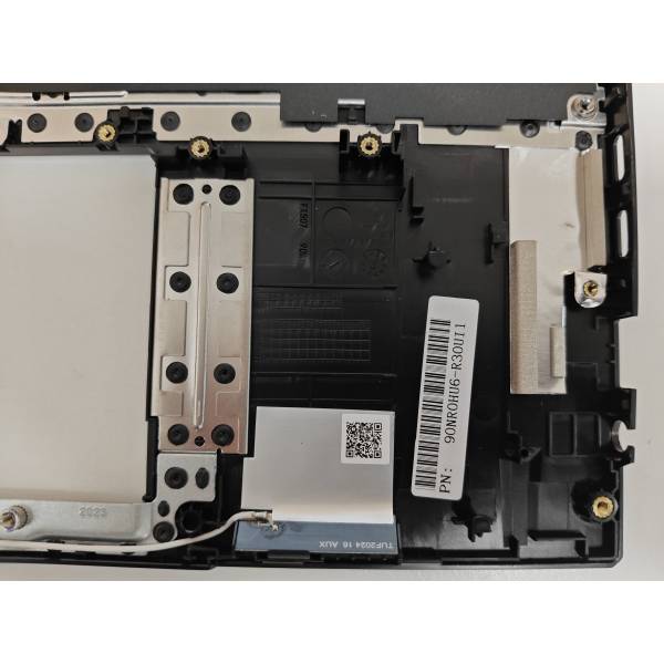 Carcasa superioara cu tastatura palmrest Laptop Gaming, Asus, TUF F16 FX607J, FX607JI, FX607JIR, FX607JU, FX607JV, FX607JVR, 90NR0HU6-R30UI0, 90NR0HU6-R30UI1, 90NR0HU6-R30US0, 6070B2233511, FX607JU-3A, iluminata, RGB, neagra, layout US