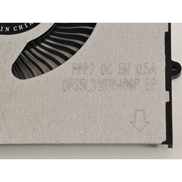 Cooler procesor Laptop Gaming, Gigabyte G5 KE, KF, KF5, DFS5L32G16486P-FPP7, 6-31-NP5NK-100, 5V, 0.5A, CPU