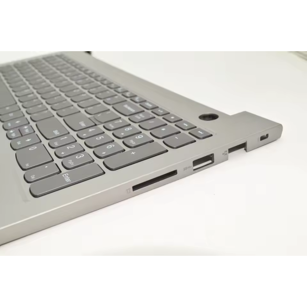 Carcasa superioara cu tastatura palmrest Laptop, Lenovo, ThinkBook 15 G2 ARE Type 20VD, 5CB1B34951, AP2XE000H00, AM2XE000300, ilumianta, mineral grey, layout US
