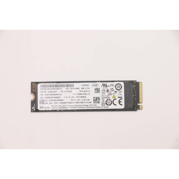 Solid State Drive (SSD) SK Hynix, 512GB, PCIe Gen 4.0 x 4, NVMe M.2, HFS512GDE9X081N, SS0L24817, 3400 MB/s, 2900 MB/s, Laptop/Desktop