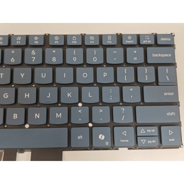 Tastatura Laptop, Lenovo, Yoga Pro 9 14IRP8 Type 83BU, iluminata, albastra, layout US