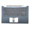 Carcasa superioara cu tastatura palmrest Laptop, Asus, VivoBook 14 X421D, X421DA, X421I, X421IA, X421J, X421JA, X421JP, X421JQ, 90NB0Q07-R32US0, 39XKSTAJN80, X421FAY-1K, American Blue, layout US