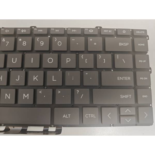 Tastatura Laptop, HP, Envy X360 15-FH, 15Z-FH, TPN-C166, iluminata, gri inchis, layout US