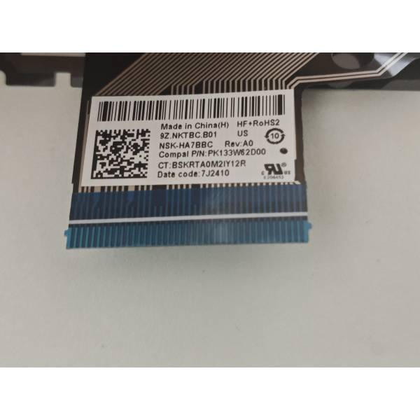 Tastatura Laptop, HP, Envy X360 15-FH, 15Z-FH, TPN-C166, iluminata, gri inchis, layout US