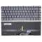 Tastatura Laptop, HP, Envy X360 15-FH, 15Z-FH, TPN-C166, iluminata, gri deschis, layout US