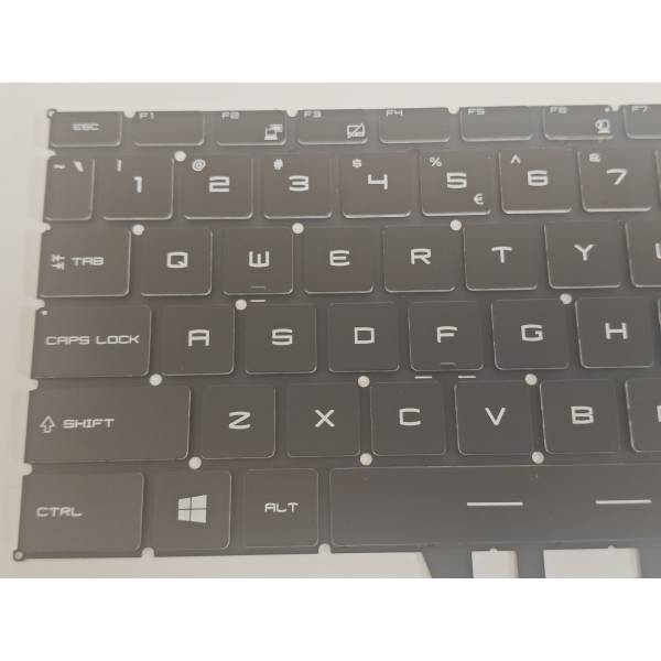 Tastatura Laptop Gaming, MSI, Thin 15 B12UCX, B12VE, MS-16R8, iluminata, neagra, layout US