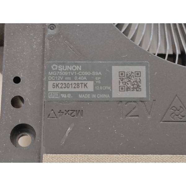 Set coolere Laptop, Dell, Alienware m17 R5 AMD, KDKNW, 0KDKNW, MG75091V1-C080-S9A, MG75091V1-C090-S9A, AT3S9005ZAL, pentru RTX 3060 si RTX 3070, 12V, 0.40A