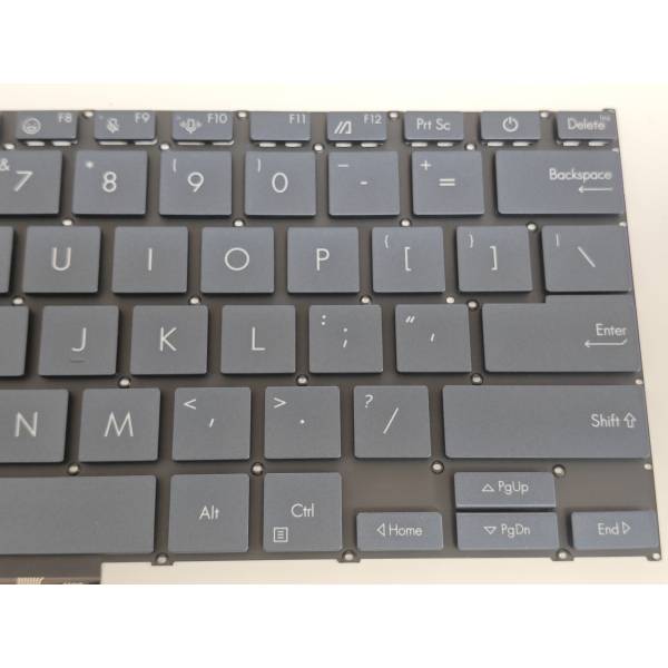 Tastatura Laptop, Asus, ZenBook 14 Q415M, Q415MA, iluminata, albastra, layout US