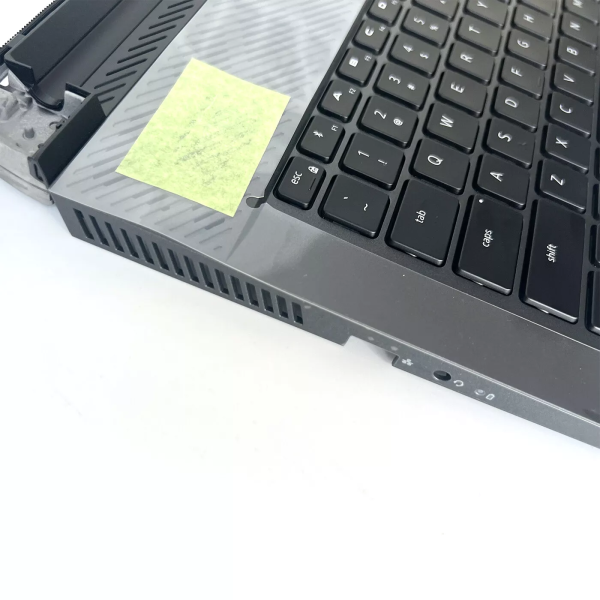Carcasa superioara cu tastatura palmrest Laptop Gaming, Dell, G16 7635, P122F, P122F003, 3RTH4, 03RTH4, AP3UV000201, iluminata, neagra, layout US