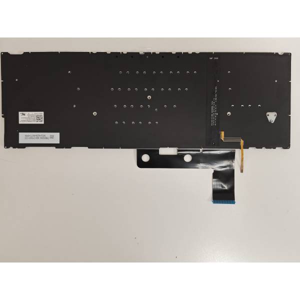 Tastatura Laptop, Asus, ZenBook 15 UX534F, UX534FA, UX534FAC, UX534FT, UX534FTC, iluminata, albastra, layout Greek (GR)/(US)