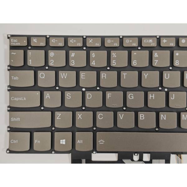 Tastatura Laptop, Lenovo, IdeaPad Slim 5 16IRL8 Type 82XF, iluminata, Dark Moss, layout US