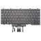 Tastatura Laptop, Dell, Latitude 14 E7470, P40G, P40G003, 0F2X80, 0YT6W1, 04VMV0, dual point, iluminata, neagra, layout US